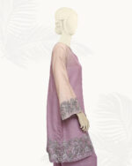 Stitched Co-ord Pastel Lavender Lawn - Image 7