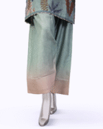 Mint Green With Nature Prints Co-ord Stitched - Image 6