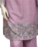 Stitched Co-ord Pastel Lavender Lawn - Image 6