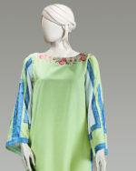 Co-ord Lime Green Lawn-stitched - Image 5