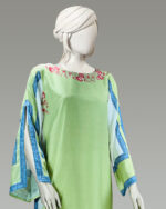 Co-ord Lime Green Lawn-stitched - Image 6
