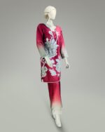 Stitched Co-ord  Dazzling Red Lawn - Image 7