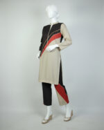 Stitched Co-ord Contrast Tone Lawn - Image 4