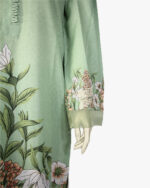 Stitched Co-ord Serene Cyan Lawn - Image 7