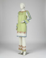 Co-ord Lime Green Lawn-stitched - Image 2