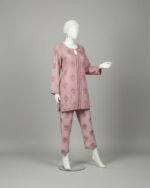 Stitched Co-ord Baby Pink Lawn - Image 3