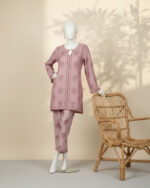 Stitched Co-ord Baby Pink Lawn