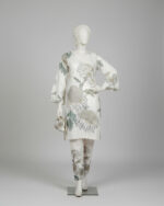 Cream With Green & Gold Florals Co-ord Stitched - Image 3