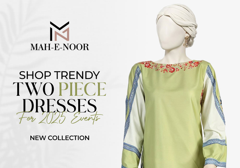 Two Piece Dresses - Wearmahenoor