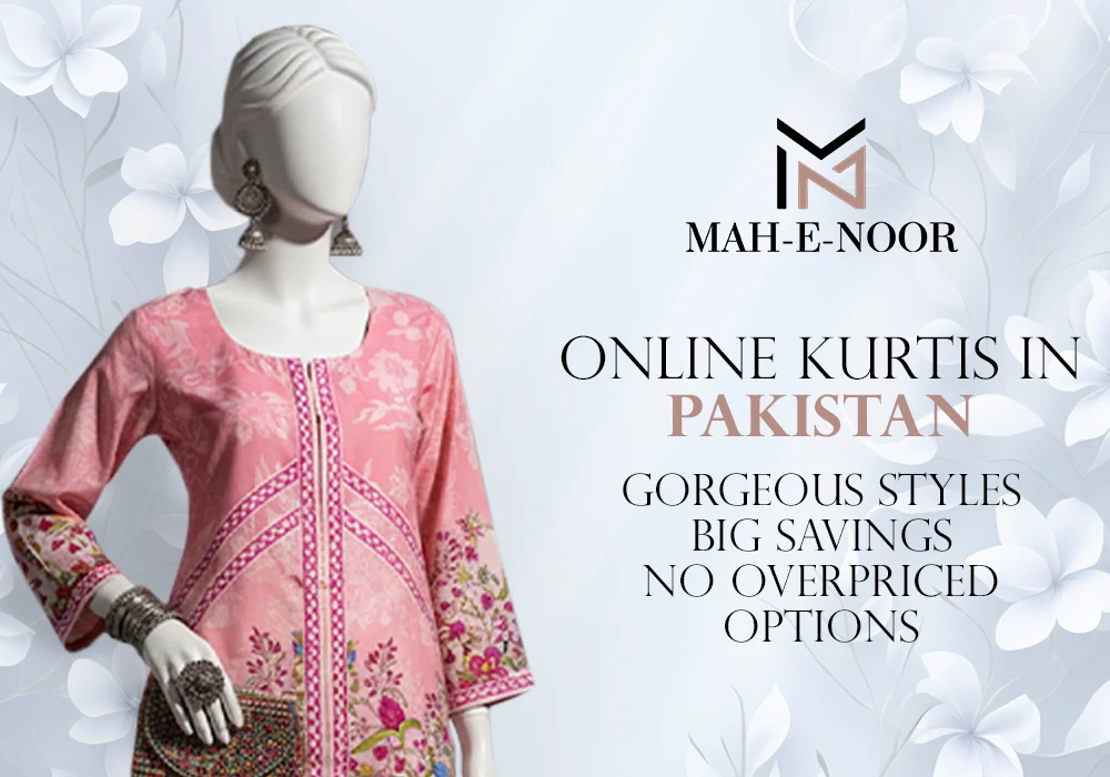 Online Kurtis in Pakistan - WearMahenoor