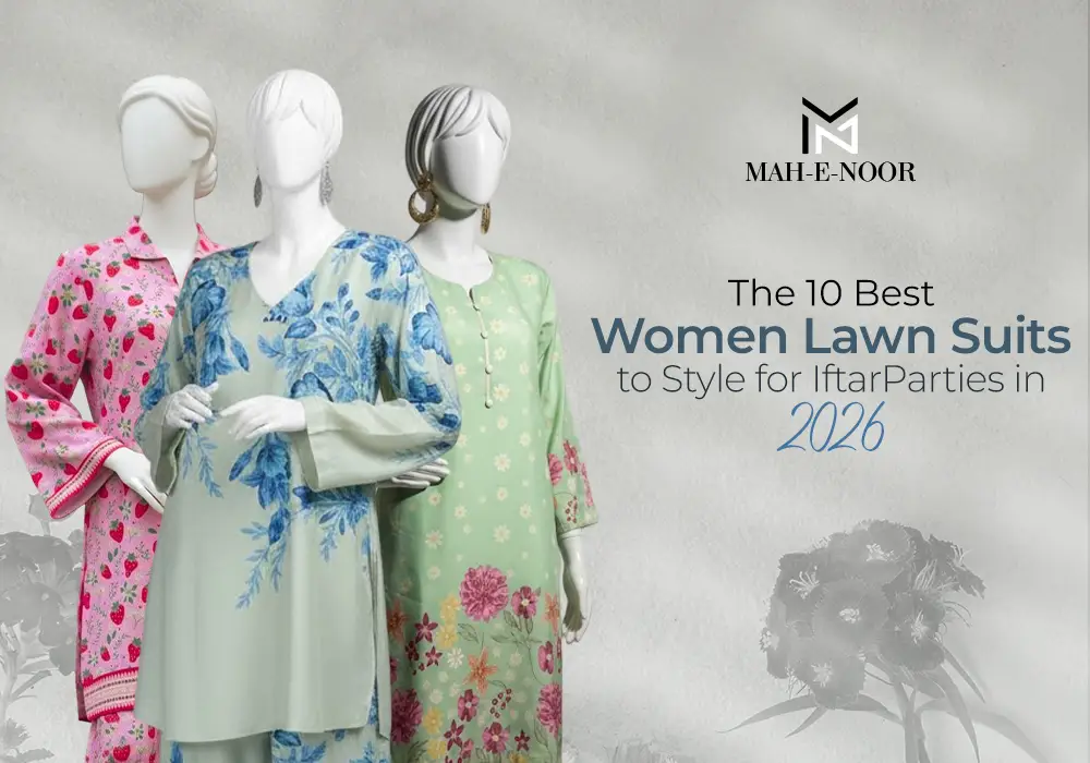 Women Lawn Suits - Wear Mahenoor